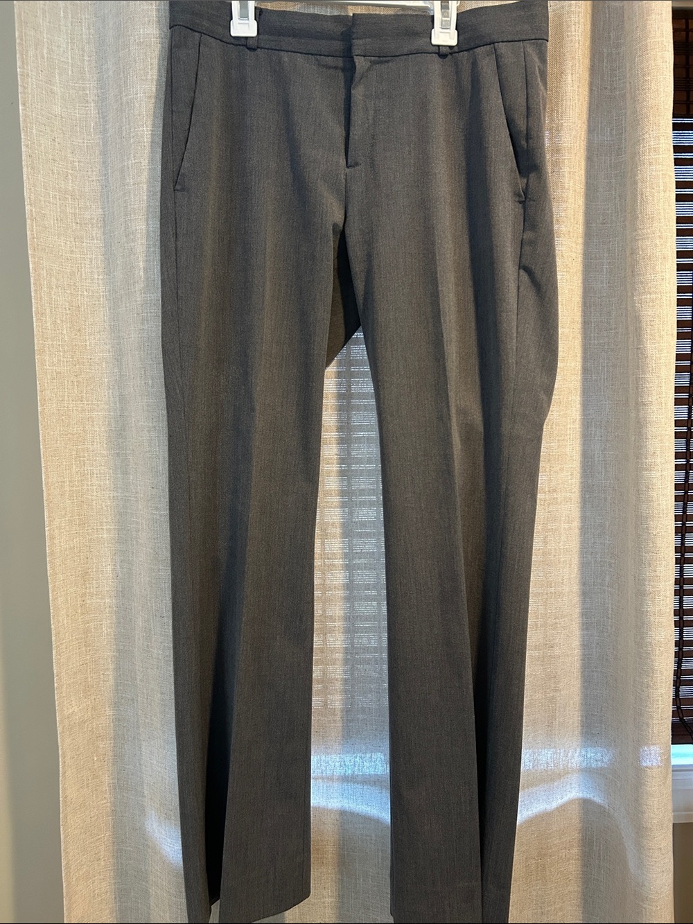 Banana Republic Women's Charcoal Gray Dress Pants